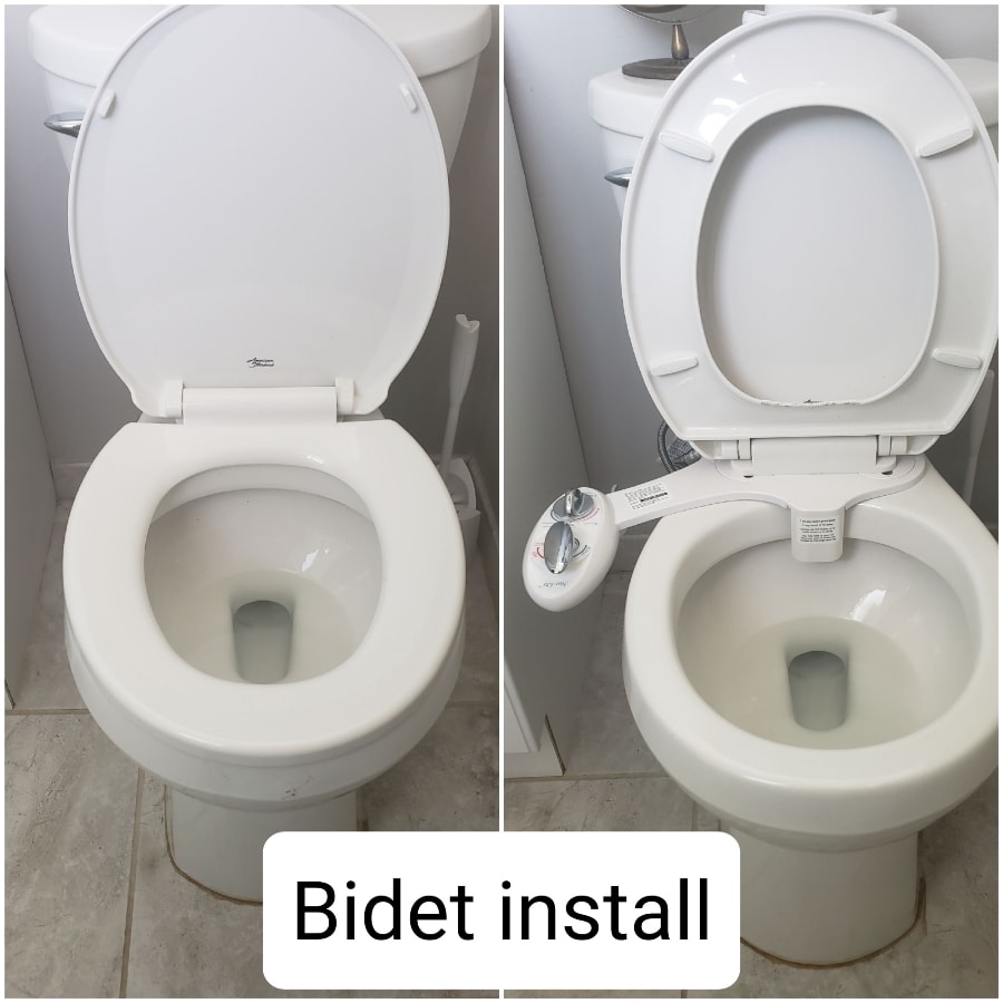 Bidet Install 1